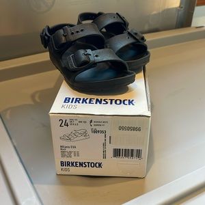 Black toddler Birkenstock